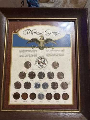 戦時中の貨幣 額入り米国硬貨 20 枚セット 1942 - 1945