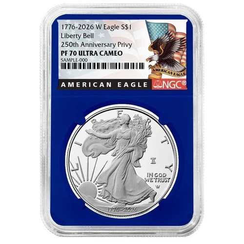 プレセール - 2026-W $1 1オンス プルーフ アメリカン シルバー イーグル NGC PF70UC ブラックラベル｜WORLD RESOURCE【QUEEN店】
