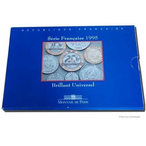 コイン、フランス、セット、1995年、BU、ガドゥリー：288ページ-