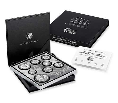 USA - 2024S - 限定版シルバープルーフセット｜WORLD RESOURCE【QUEEN店】