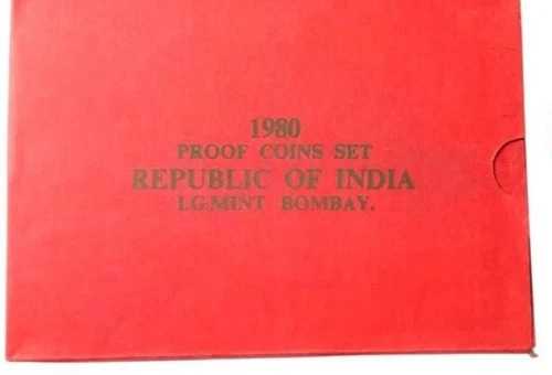 インド 1980-B 農村女性進出記念プルーフコインセット 100ルピー、10ルピー、25ルピー、10ルピー｜WORLD RESOURCE【QUEEN店】