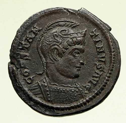 コンスタンティヌス1世(大帝) 真正古代ローマコイン 紀元323年 トリーア 祭壇 i95198|WORLD RESOURCE【QUEEN店】