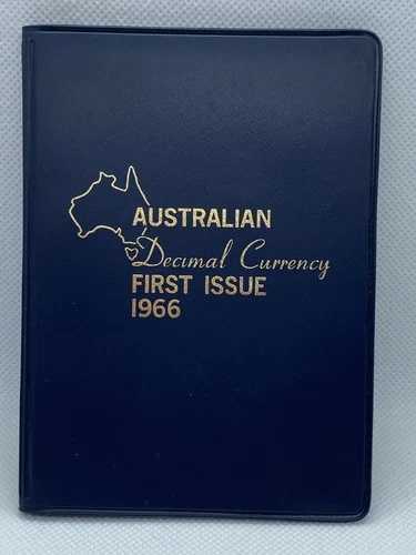 オーストラリア造幣局、1966年十進法通貨初発行の青いウォレット（SH6/P10）を発行
