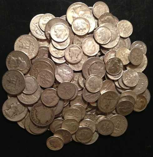 1/4ポンドLBバッグ混合90%銀貨米国鋳造1965年以前3|WORLD RESOURCE【QUEEN店】