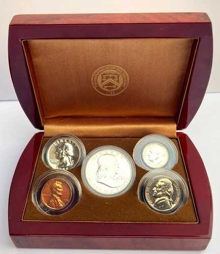 1953年米国造幣局公式展示用未流通銀誕生年コインにセットされたプルーフ