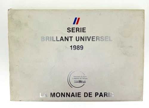公式セット FRANCE 1989 BU QUALITY 非常に珍しい ピエス フランス セリエ コフレ BU- 137,500円
