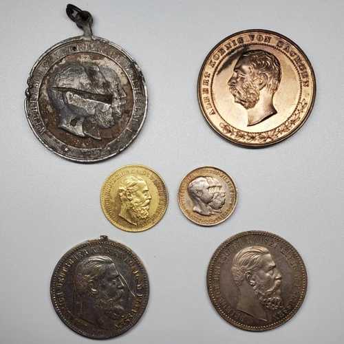 オリジナルドイツ皇帝 1888年 プロイセン ヴィルヘルム勲章 皇帝 国王 ペンダント ザクセン