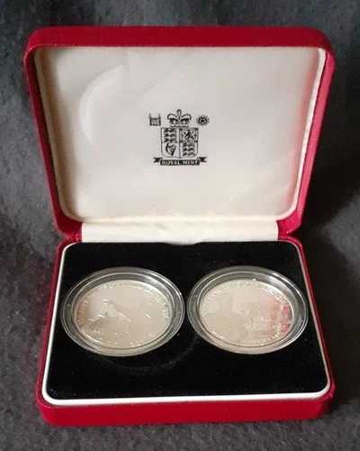 1992年ベリーズ5ドル銀貨プルーフ貨幣セット エル・アラメイン建国50周年記念｜WORLD RESOURCE【QUEEN店】