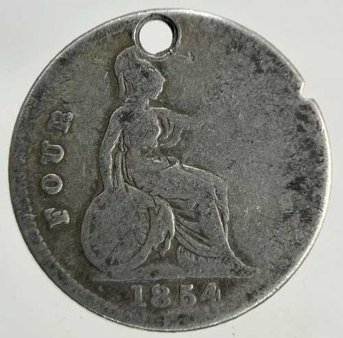 1854年 ヴィクトリア 4ペンス グロート銀貨 | コレクターズグレード