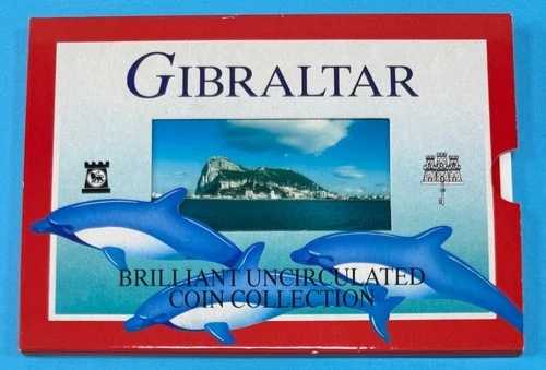 ジブラルタル造幣局流通2002年9枚コイン1 2 5 10 20 50ペンス1 2 5ポンド（R6-1-65-