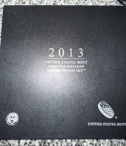 2013年 米国造幣局限定版 シルバープルーフセット（トーニング）
