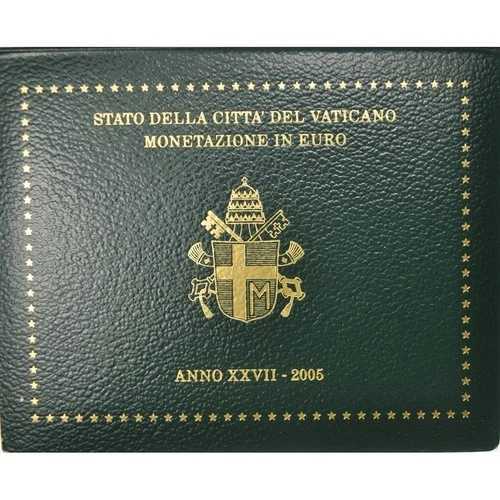 [#473200] バチカン、セット、ジャン＝ポール2世、2005年、UNC+-｜WORLD RESOURCE【QUEEN店】