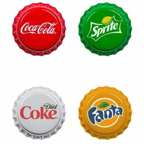 純銀製コイン4枚セット 24グラム コカコーラ自動販売機 - 限定版