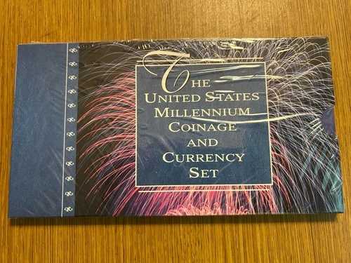 アメリカミレニアム硬貨と通貨セット - 未開封 - 未開封