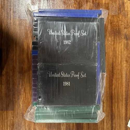 1968 - 1998 プルーフセット - OGP ボックス/COA