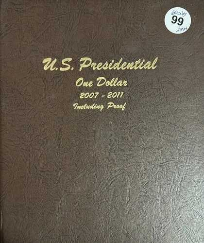 2007-2011 P-D-S 大統領ドル 60 コインセット DANSCO アルバム #8184 #99