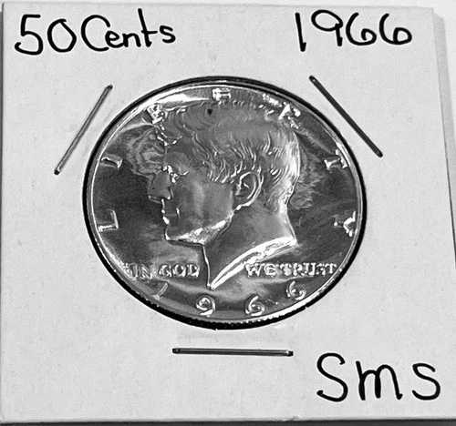 JFK シルバーハーフドル 1966年スペシャルミントセット。新品同様
