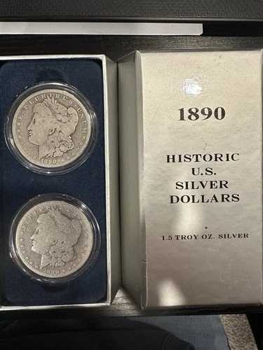 1890年製 モルガン銀貨 2枚セット - O & P MINT