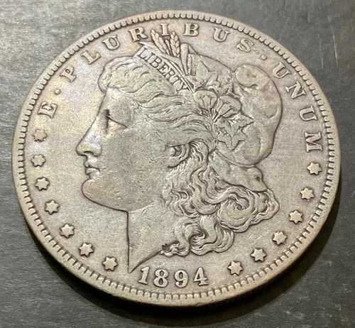1894-O モルガン・ダラー 1ドル 希少 ベター・デイト・エステート・コレクション シルバー b932