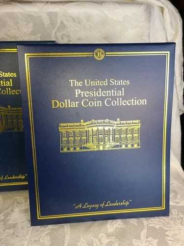 大統領ドル硬貨コレクション 第1巻と第2巻 31枚のパネル ワシントンからフーバーまで