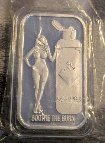 CMGミント「Soothe the Burn」1オンス シルバー プルーフ ライクアート スパイシーバー 発行枚数100枚