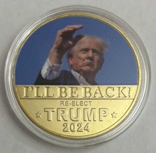 ??ドナルド・トランプ 2024 ゴールド記念品 - コレクション＆装飾、非貨幣性 -