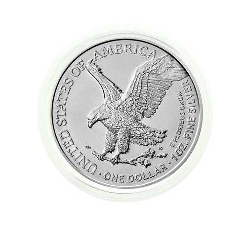 2023年 アメリカン・シルバー・イーグル .999 コイン - 象徴的なハクトウワシのデザイン、未使用