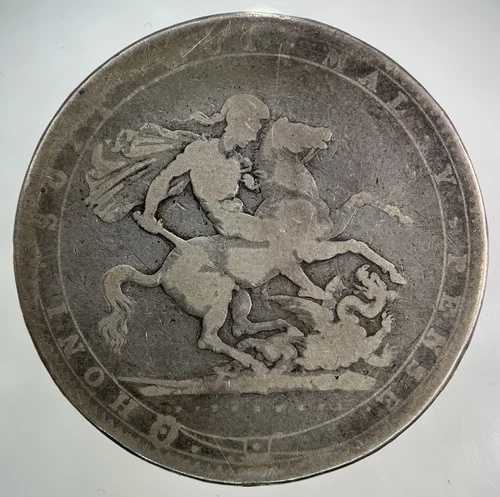 1820年 ジョージ3世 3代目 ワンクラウン銀貨 | コレクターズグレード