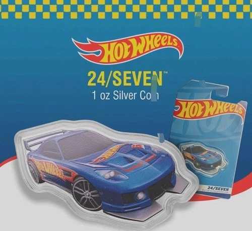 2025年 2ドル ホットウィール: 24/7 - 純銀コイン