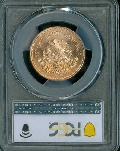 1945年 メキシコ 20センターボ PCGS MS66 レッドマック 2ND FINEST REGISTRY & SPOTLESS RARE *