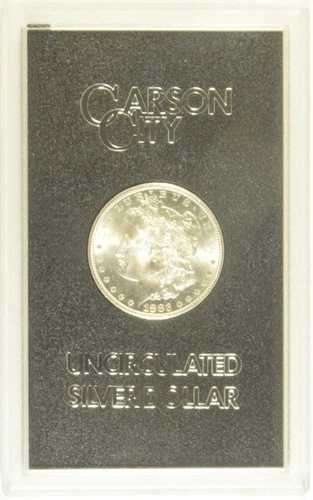1883-CC モルガン銀貨 GSA ケースチョイス BU (#372)
