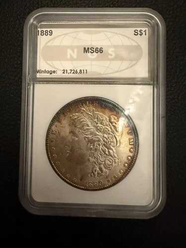 1889年 1ドル モルガン銀貨 NGS 66｜WORLD RESOURCE【QUEEN店】