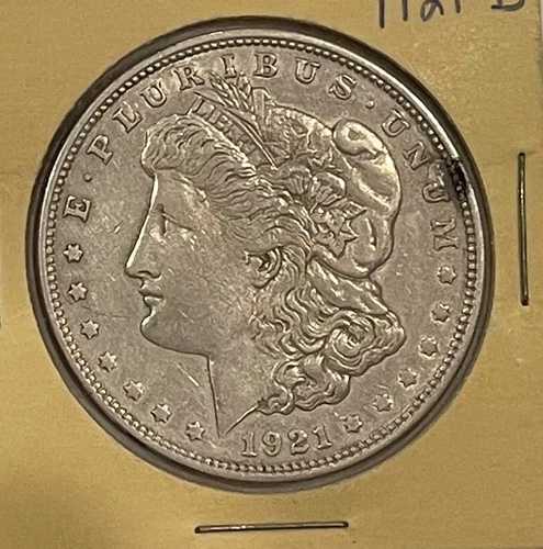 1921年-D モルガン銀貨 AU 90%銀！送料無料｜WORLD RESOURCE【QUEEN店】 114,400円