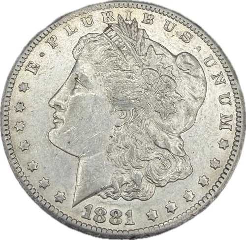 1881年CC $1モルガン銀貨 - キーデート カーソンシティ - 送料無料