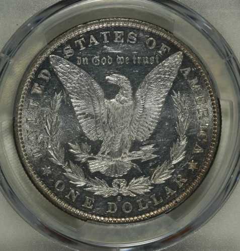 1880-O モルガン $ PCGS MS61. PL. 非常に希少なプルーフコイン。