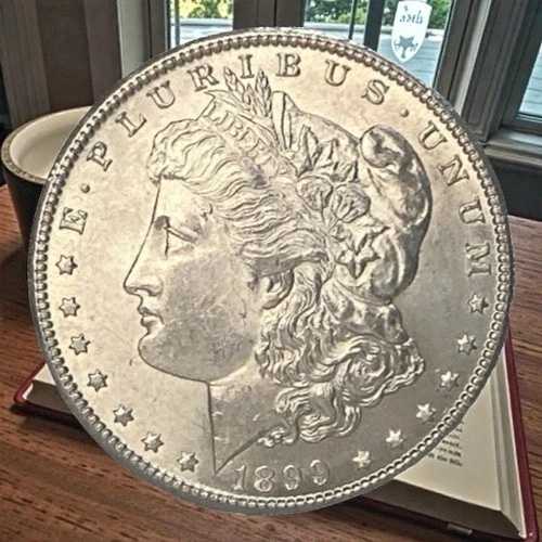 1899-O モルガン銀貨 未流通品