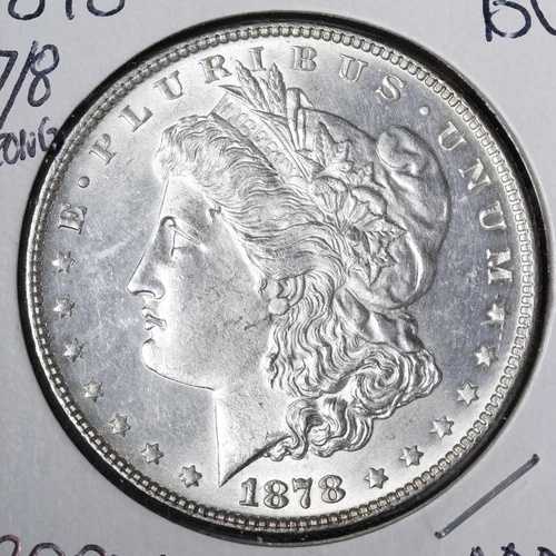1878年 7/8 ストロング モルガン銀貨 BU *未流通* MS E368 RCPM