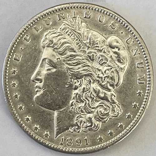1891 CC モルガン銀貨 - 24