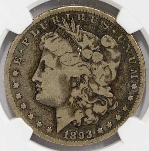 1893 CC モルガン ダラー NGC VG-10｜WORLD RESOURCE【QUEEN店】