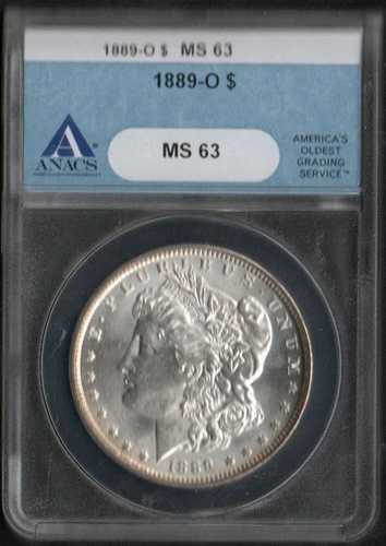 MALACK 1889-O モルガン・ダラー ANACS MS 63 コイン114|WORLD RESOURCE【QUEEN店】