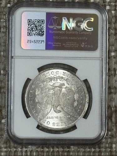 1878-CC 1ドル モルガン銀貨 MS63 NGC 6870726-008
