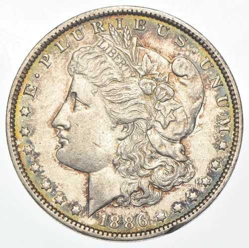1886-O モルガン銀貨 *8476
