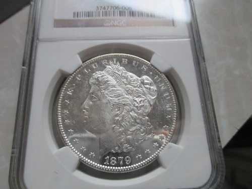 1879 S モルガン シルバー ダラー NGC MS64DPL DMPL **ディーププルーフ ライク**