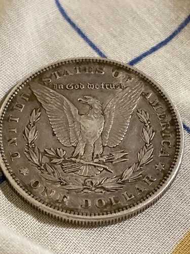 1885年モルガン銀貨（ミントマークなし）