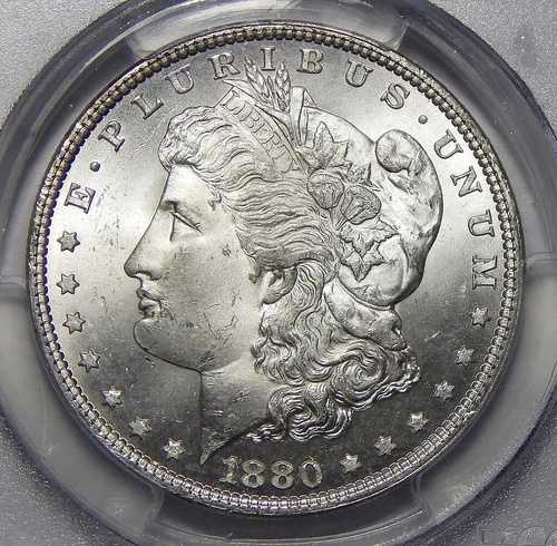 1880年 PCGS MS65 モルガン・ダラー