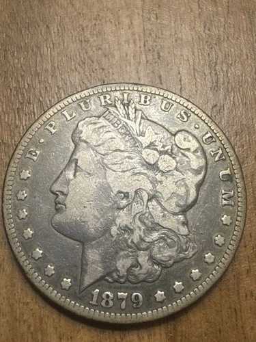 1879-CC モルガン銀貨 クリアCCキー日付 カーソンシティ 1ドル硬貨 良品