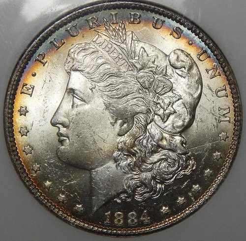 1884-O NGC MS63 モルガン・ダラー