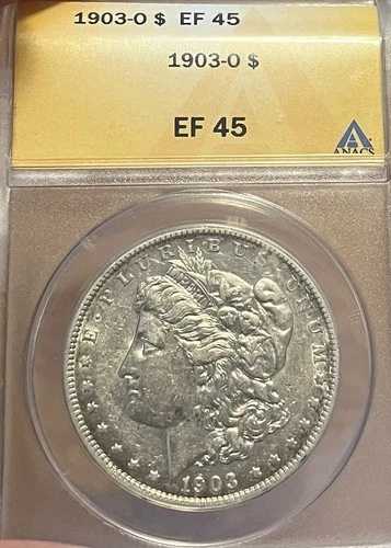 1903-O ANACS XF45 モルガン銀貨