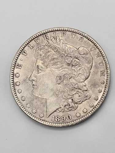 未使用 1890年 (P) モルガン銀貨 (1枚)