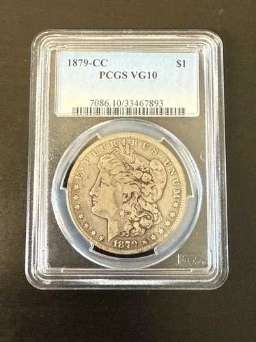 1879 cc PCGS VG 10 モルガン シルバー ダラー。 155,100円